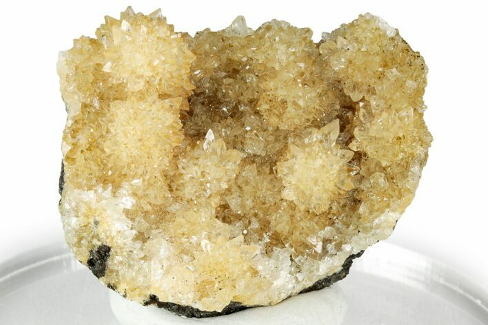 Sparkly Orange Calcite Crystal Cluster - Poland #311619